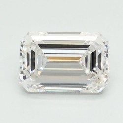 Diament laboratoryjny bezbarwny szlif szmaragdowy, 1.09ct, VVS1, D, IGI LG680506946