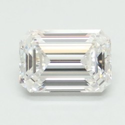 Diament laboratoryjny bezbarwny szlif szmaragdowy, 1.1ct, VVS1, D, IGI LG681532354