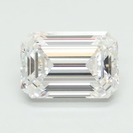 Diament laboratoryjny bezbarwny szlif szmaragdowy, 1.1ct, VVS1, D, IGI LG681532354