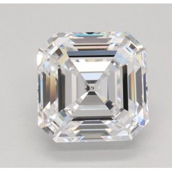 Diament laboratoryjny bezbarwny szlif szmaragdowy kwadratowy, 1.54ct, VVS2, D, IGI LG561261785