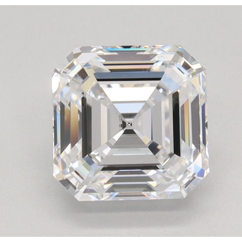 Diament laboratoryjny bezbarwny szlif szmaragdowy kwadratowy, 1.54ct, VVS2, D, IGI LG561261785