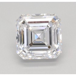 Diament laboratoryjny bezbarwny szlif szmaragdowy kwadratowy, 1.53ct, VVS2, D, IGI LG585315908