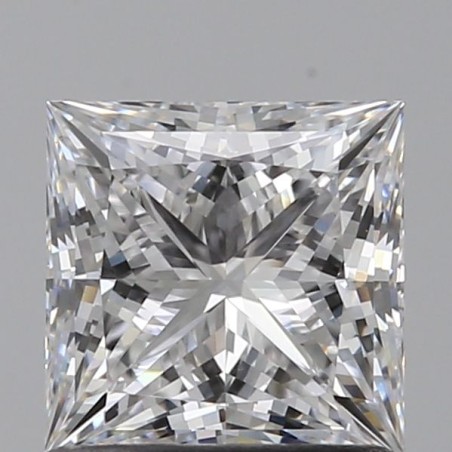 Diament laboratoryjny bezbarwny szlif princess, 1.09ct, VVS1, D, IGI LG726538615