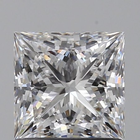 Diament laboratoryjny bezbarwny szlif princess, 1.09ct, VVS2, D, IGI LG726538605