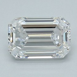 Diament laboratoryjny bezbarwny szlif szmaragdowy, 1.09ct, VVS1, D, IGI LG706541015