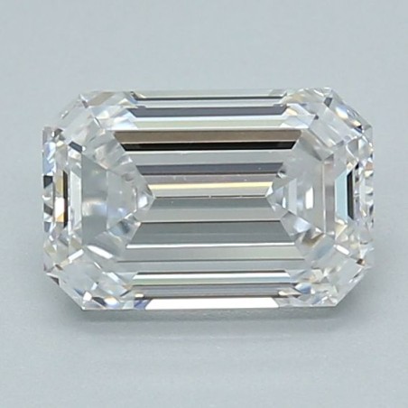 Diament laboratoryjny bezbarwny szlif szmaragdowy, 1.09ct, VVS1, D, IGI LG706541015