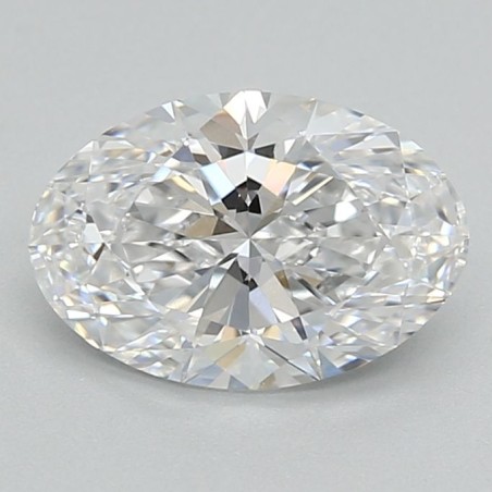Diament laboratoryjny bezbarwny szlif owalny, 1.04ct, VVS2, D, IGI LG743571499