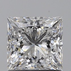 Diament laboratoryjny bezbarwny szlif princess, 1.04ct, VVS1, D, IGI LG726538678