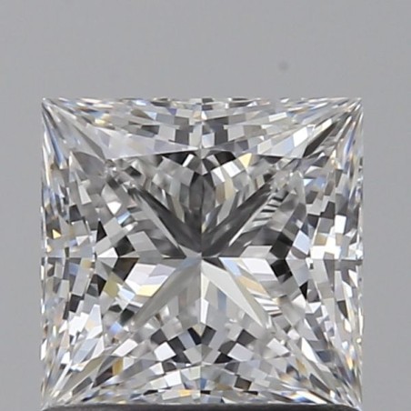 Diament laboratoryjny bezbarwny szlif princess, 1.04ct, VVS1, D, IGI LG726538678