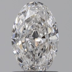 Diament laboratoryjny bezbarwny szlif owalny, 1.05ct, VVS2, E, IGI LG657416122