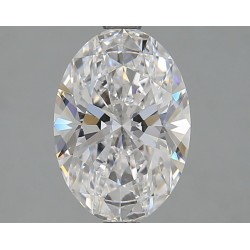 Diament laboratoryjny bezbarwny szlif owalny, 2.26ct, VVS2, D, GIA 6491864293