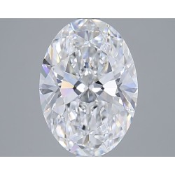 Diament laboratoryjny bezbarwny szlif owalny, 2.5ct, VVS1, D, IGI LG729573967