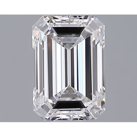 Diament laboratoryjny bezbarwny szlif szmaragdowy, 1.34ct, VVS2, D, IGI LG727546598