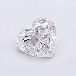 Diament laboratoryjny bezbarwny serce, 1.01ct, VVS2, E, IGI LG728550026