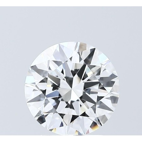 Diament laboratoryjny bezbarwny szlif okrągły, 2.51ct, VVS2, E, IGI LG737599777