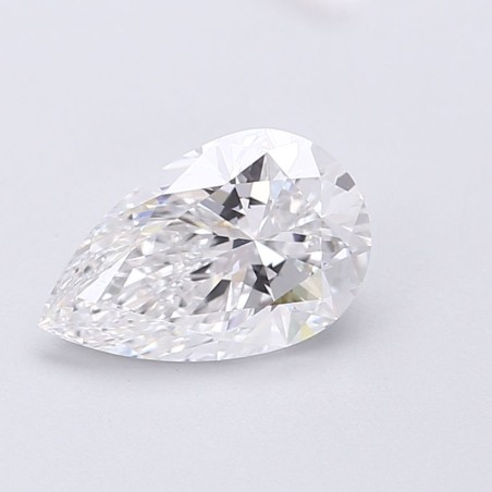 Diament laboratoryjny bezbarwny szlif gruszkowy, 1.64ct, VVS2, D, IGI LG697511209