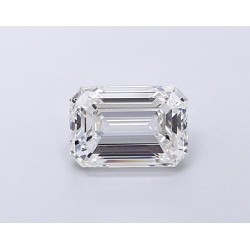 Diament laboratoryjny bezbarwny szlif szmaragdowy, 1.18ct, VVS1, F, IGI LG675595433
