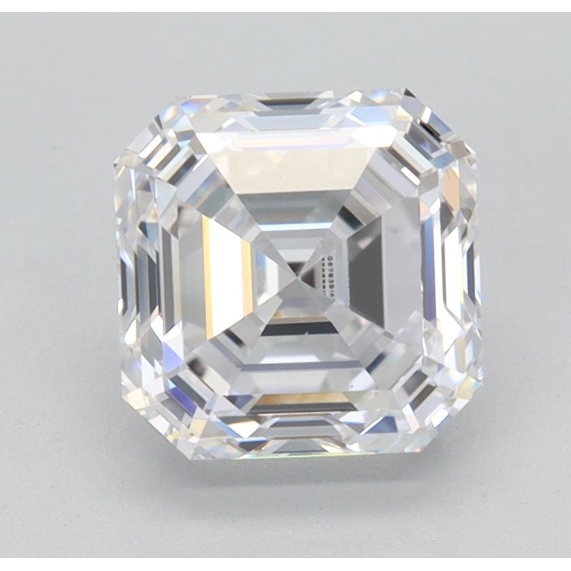 Diament laboratoryjny bezbarwny szlif szmaragdowy kwadratowy, 1.55ct, VVS2, D, IGI LG579391479