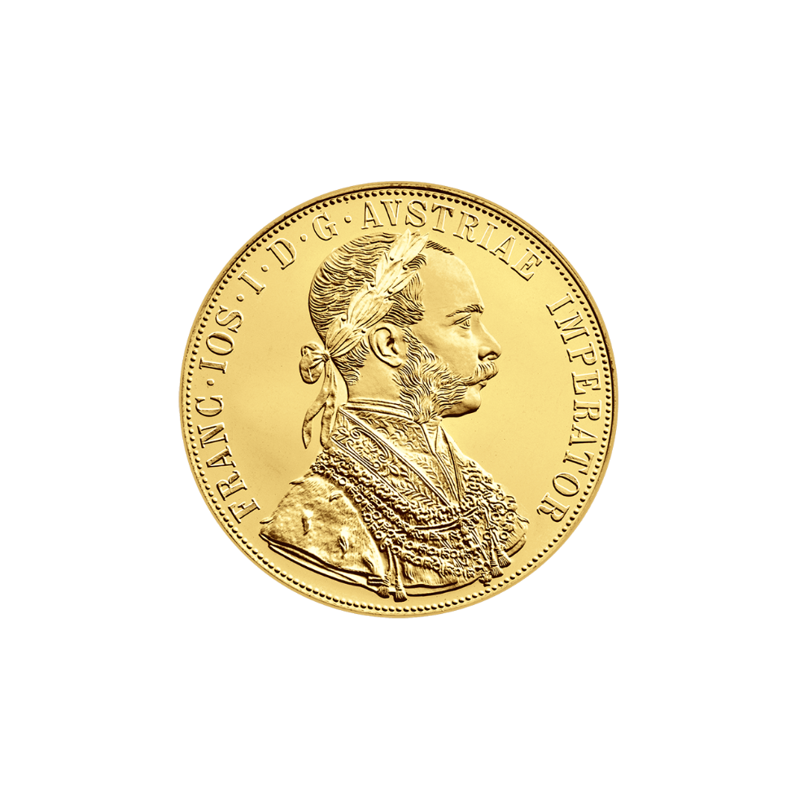 Złota moneta 4 Dukaty Austriackie 1915 (Czworak) Nowe Bicie Złota moneta 4 Dukaty Austriackie 1915 (Czworak) Nowe Bicie