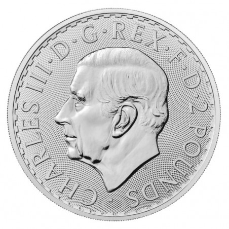 Srebrna moneta 1 uncja Britannia 2025 r