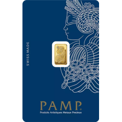 Sztabka Złota 1 gram  PAMP LBMA