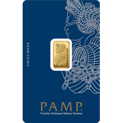 Sztabka Złota 2,5 grama  PAMP LBMA