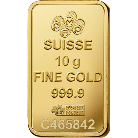 Sztabka Złota 10 gramów  PAMP LBMA Sztabka Złota 10 gramów  PAMP LBMA