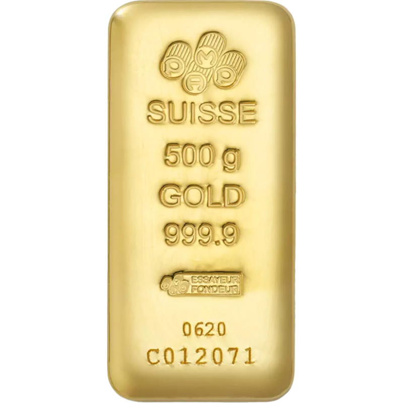 Sztabka Złota 500 gramów  PAMP LBMA Sztabka Złota 500 gramów  PAMP LBMA