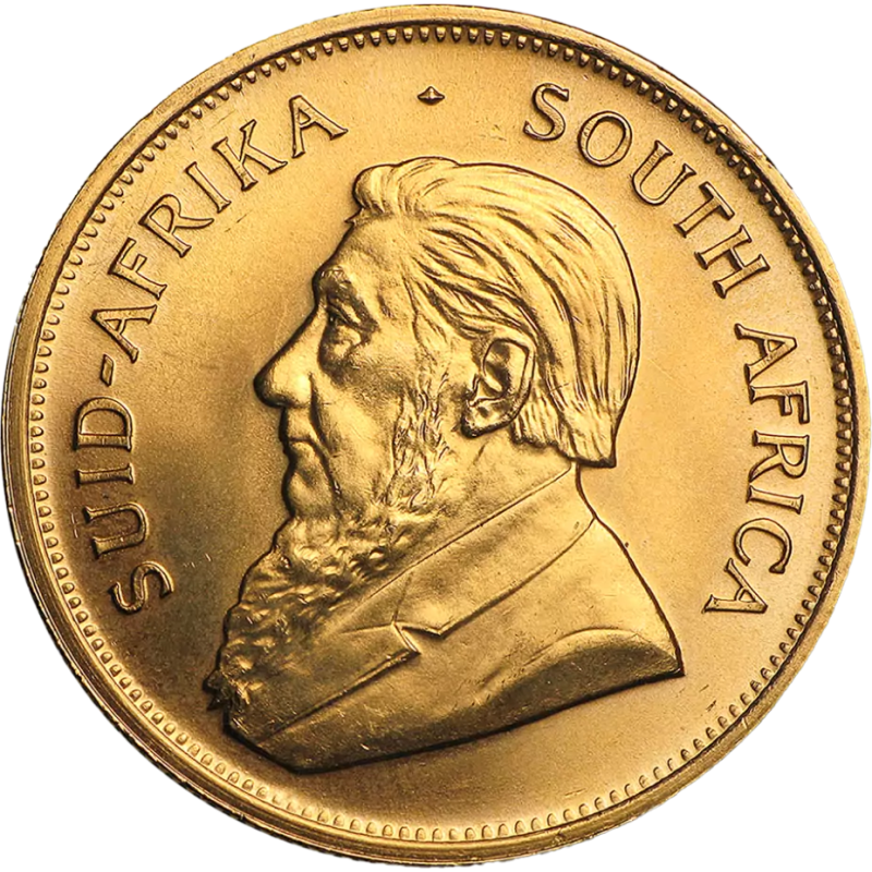 Złota moneta 1 uncja Krugerrand różne roczniki Złota moneta 1 uncja Krugerrand różne roczniki