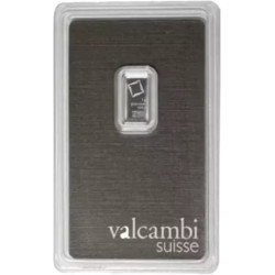 Sztabka platyny 1 gram VALCAMBI